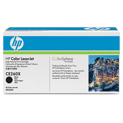 Картридж HP CE260X Black для CLJ CP4025/CP4525 (17000стр)