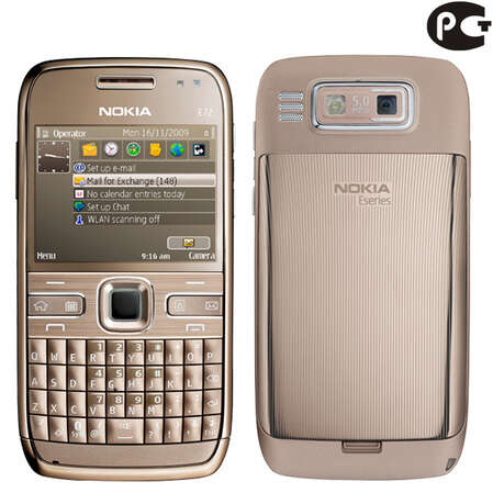 Смартфон Nokia E72 Topaz brown Navi