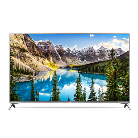 Телевизор 55" LG 55UJ651V (4K UHD 3840x2160, Smart TV, USB, HDMI, Bluetooth, Wi-Fi) серый