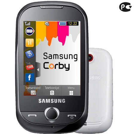 Смартфон Samsung S3650 Corby chic white (белый)