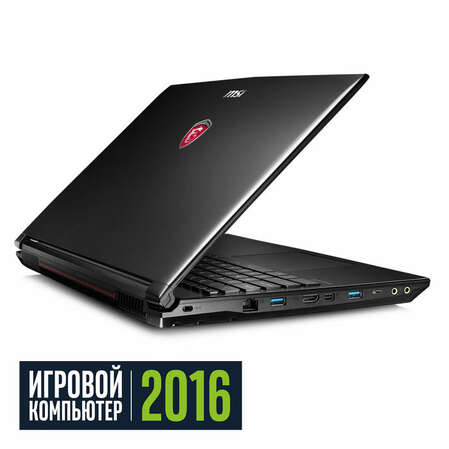 Ноутбук MSI GL62 6QD-007RU Core i5 6300HQ/8Gb/1Tb/NV GTX950M 2Gb/15.6" FullHD/DVD/Win10 Black