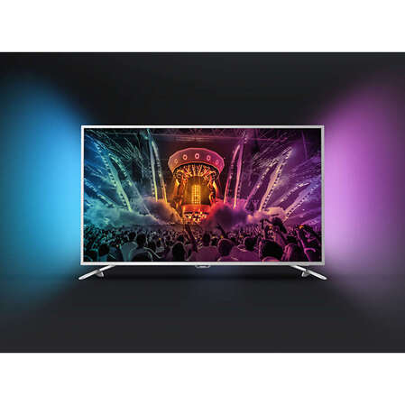 Телевизор 43" Philips 43PUS6501/60 (4K UHD 3840x2160, Smart TV, USB, HDMI, Bluetooth, Wi-Fi) серый