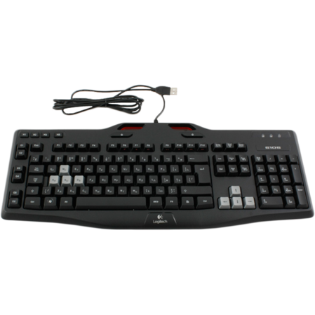 Клавиатура Logitech G105 Gaming Keyboard G-package Black USB 920-005056