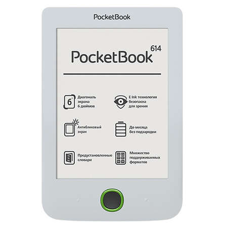 Электронная книга PocketBook 614 белый