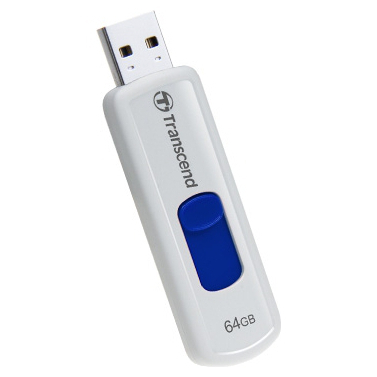 USB Flash накопитель 64GB Transcend JetFlash 530 (TS64GJF530) USB 2.0 Белый