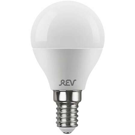 Светодиодная лампа REV Regular Шар E14 9W 220V 2700K