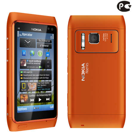 Смартфон Nokia N8-00 orange