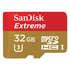 Micro SecureDigital 32Gb SanDisk Extreme microSDHC class 10 UHS-1 U3 (SDSQXNE-032G-GN6MA)