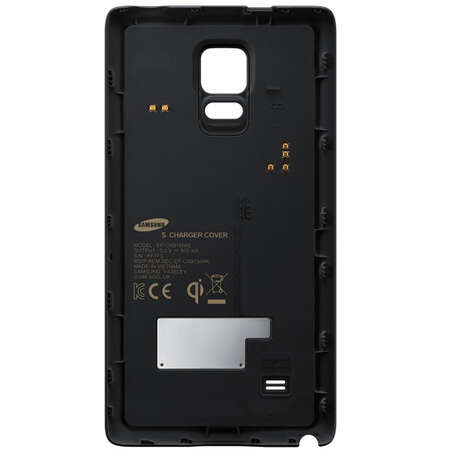 Крышка для беспроводной зарядки Galaxy Note 4 Edge N915 Samsung EP-CN915IBRGRU черная