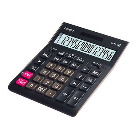 Калькулятор Casio GR-16 black