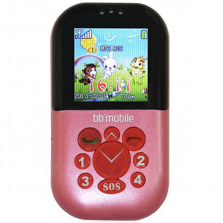 Мобильный телефон bb-mobile Жучок K0020L розовый