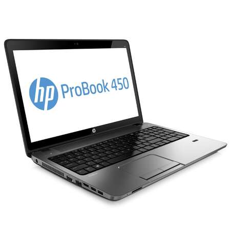 Ноутбук HP 450 Core i5 i5-4200/4Gb/500Gb/DVDRW/HDG/15.6"/HD/1366x768/Win 7 Professional 64/grey/BT4.0/Win 8 PRO LIC/6c/WiFi/Cam