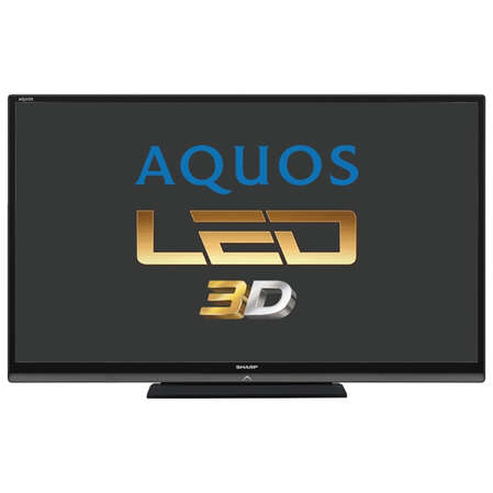 Телевизор 60" Sharp LC-60LE741 1920x1080 LED 3D SmartTV USB MediaPlayer Wi-Fi черный
