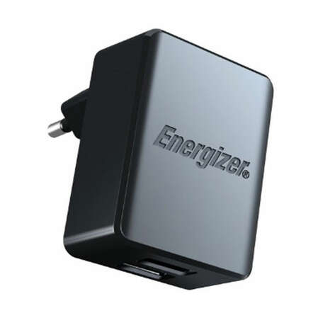 Сетевое зарядное устройство Energizer Ultimate 2xUSB 3.4A со съемным кабелем micro USB 1м черное