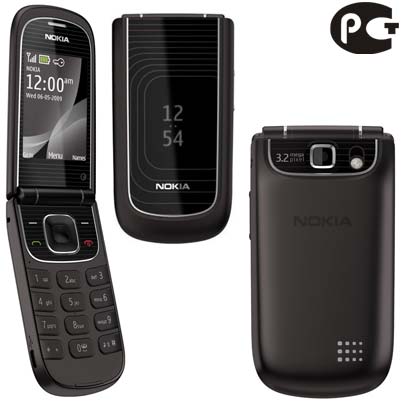 Смартфон Nokia 3710 fold black (черный)
