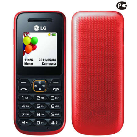 Смартфон LG A100 red