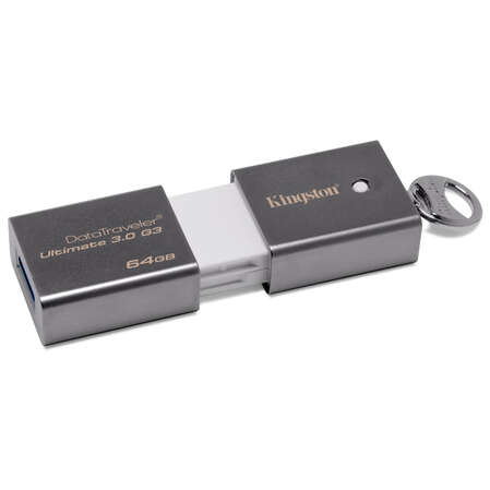 USB Flash накопитель 64GB Kingston DataTraveler Ultimate G3 (DTU30G3/64GB) USB 3.0 Серый