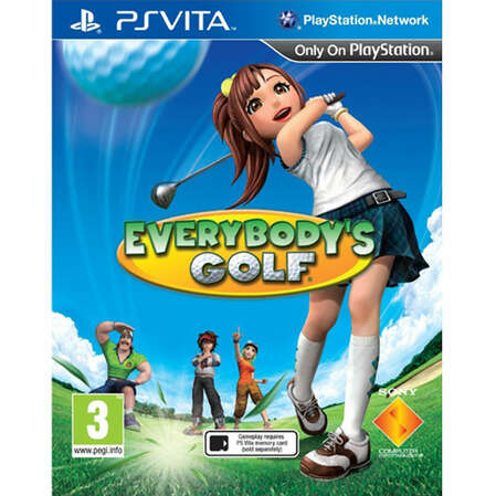 Игра Everybody's Golf [PS Vita, русская документация]