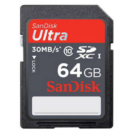 SecureDigital 64Gb SanDisk XC Ultra Class10 (SDSDU-064G-U46)