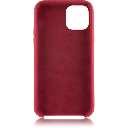 Чехол для Apple iPhone 11 Pro Brosco Softrubber темно-красный