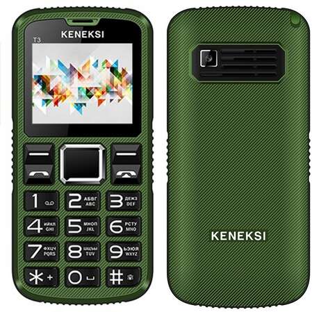 Мобильный телефон Keneksi T3 Green