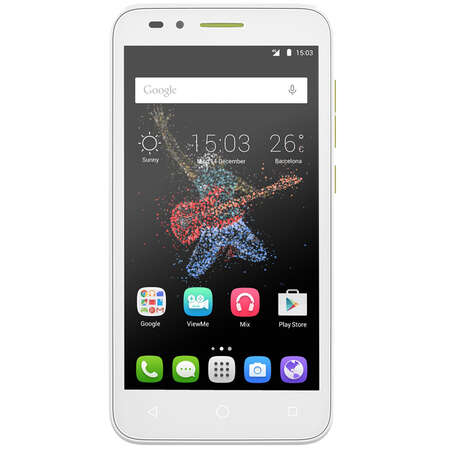 Смартфон Alcatel One Touch 7048X Go Play White/Green+Blue