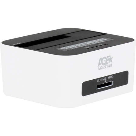 Корпус 2.5" или 3.5" AgeStar 3UBT6C USB3.0 White