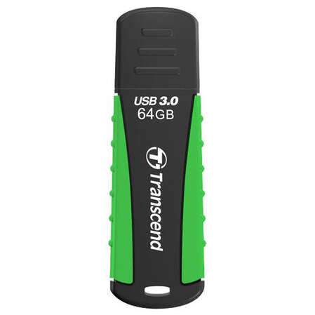 USB Flash накопитель 64GB Transcend JetFlash 810 (TS64GJF810) USB 3.0 Черно-зеленый