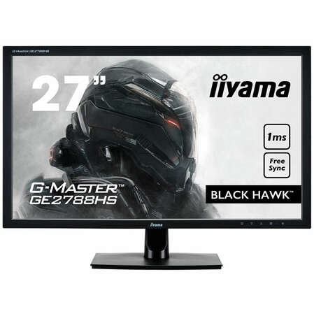 Монитор 27" Iiyama G-Master GE2788HS-B2 TN LED 1920x1080 1ms VGA DVI HDMI