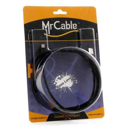 Кабель USB2.0 тип А(m)-miniB(5P) 2.0м MrCable (MDU2.AMN.M-02-BL) Блистер
