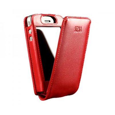 Чехол Sena для iPhone 4/4S Hampton Flip красный ( 159306 )