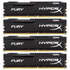 Модуль памяти DIMM 32Gb 4х8Gb DDR4 PC19200 2400MHz Kingston HyperX Fury Black CL15 (HX424C15FBK4/32)