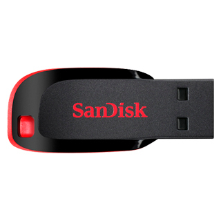 USB Flash накопитель 4GB SanDisk Cruzer Blade (SDCZ50-004G-E95) USB 2.0 Черный
