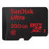 Micro SecureDigital 200Gb SanDisk Ultra Android microSDXC class 10 + SD adapter (SDSDQUAN-200G-G4A)