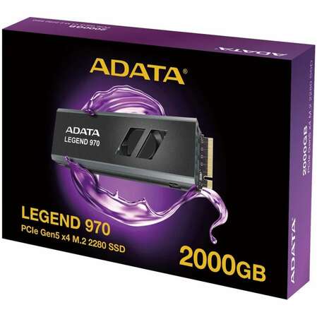 Внутренний SSD-накопитель 2000Gb A-Data Legend 970 SLEG-970-2000GCI M.2 2280 PCIe NVMe 5.0 x4