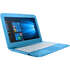 Ноутбук HP Stream 11 11-y000ur Y3U90EA Intel N3050/2Gb/32Gb SSD/11.6"/Win10 Aqua Blue