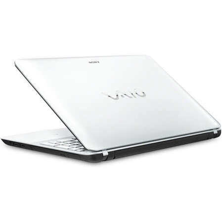 Ноутбук Sony Vaio SVF1521G2RW P987/4Gb/500Gb/DVD/HD Graphics/BT/cam/15.5"/Win8 белый touch screen 