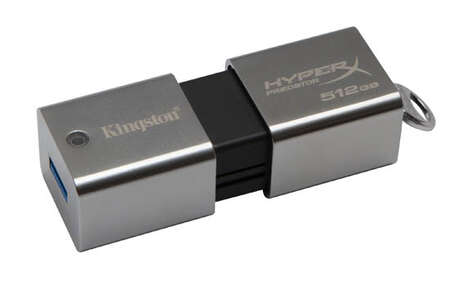 USB Flash накопитель 512GB Kingston DataTraveler HyperX Predator (DTHXP30/512GB) USB 3.0 Серый