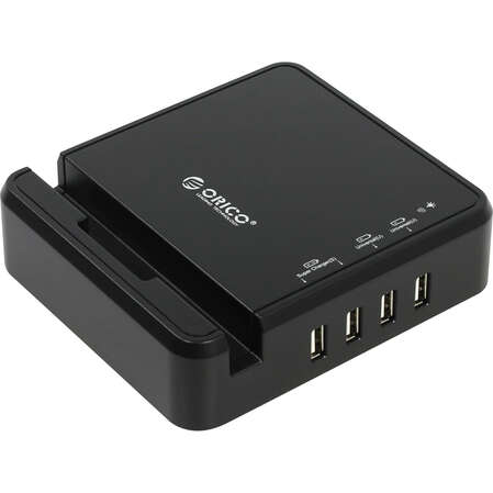 Сетевое зарядное устройство Orico OPC-4US-BK 4 USB, 6.8A черное 