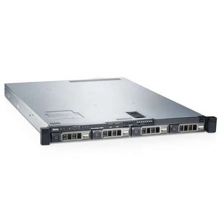 Сервер Dell PowerEdge R320 4B E5-2407v2 (2.4Ghz) 4C 6.4GT/s 10M 80W, 8GB (1x8GB) 1600MHz SR LV RDIMM, PERC H310, DVD+/-RW, No HDD (up to 4x3.5"/2.5" HDDs), B