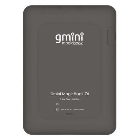 Электронная книга Gmini MagicBook Z6 Graphite