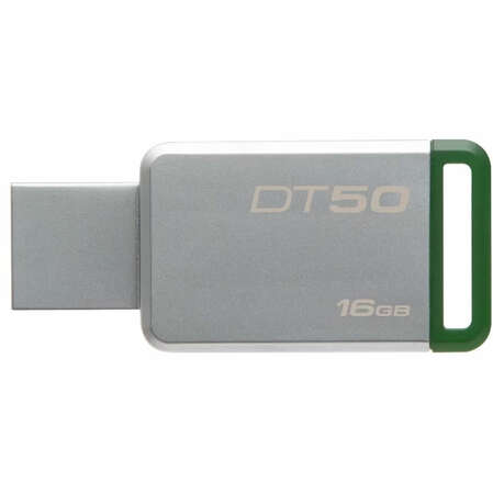 USB Flash накопитель 16GB Kingston DataTraveler 50 (DT50/16GB) USB 3.0 Зелёный