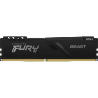 Модуль памяти DIMM 8Gb DDR4 PC29800 3733MHz Kingston Fury Beast Black (KF437C19BB/8)