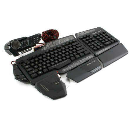Клавиатура Saitek Mad Catz S.T.R.I.K.E.5 Cyborg Gaming Keyboard Black USB