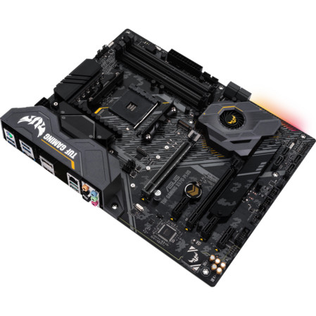 Материнская плата ASUS TUF Gaming X570-Plus Socket-AM4 AMD X570 4xDDR4, 8xSATA3, Raid, 2xM.2, 2xPCI-E 16x, 6xUSB 3.1, 1xUSB 3.1 Type C, DP, HDMI 1xGLAN ATX Ret