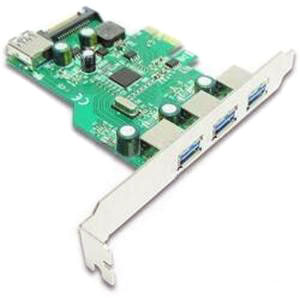 Контроллер Speed Dragon (EU303A-2-BU01), 3 ext (USB3.0) + 1 int (USB3.0), PCI-Ex1