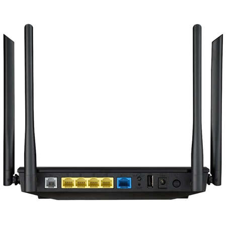 Беспроводной ADSL маршрутизатор ASUS DSL-AC52U 802.11a/b/g/n/ac 733Мбит/с 2,4ГГц 4xLAN 1xUSB2.0