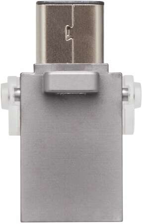 USB Flash накопитель 32GB Kingston DataTraveler micro DUO 3C (DTDUO3C/32GB) USB 3.1 Серый