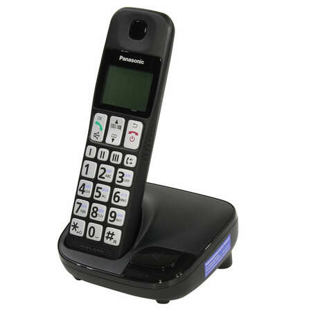 Радиотелефон Panasonic KX-TGE110RUB черный