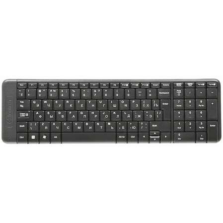 Клавиатура+мышь Logitech Wireless Combo MK220 Black
